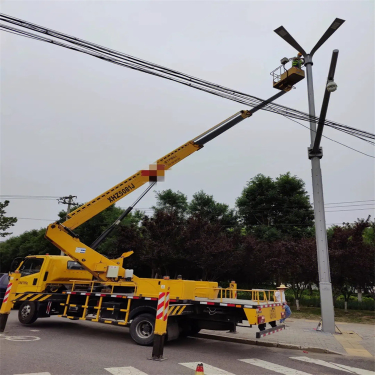 五桂山街道路灯维修吊车出租